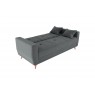 Sofa Cama com Bau 3 Lugares Paloma