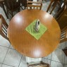 Conjunto de Mesa Redonda 1,10m Madeira Verão com 4 Cadeiras