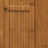 Guarda Roupa Solteiro Madeira 4 Portas de Abrir Ripadas 2 Gavetas 2 Espelhos 1,77m Bogotá Imbuia