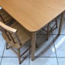 Conjunto de Mesa em Madeira Brisamar 1,10m com 4 Cadeiras Mel