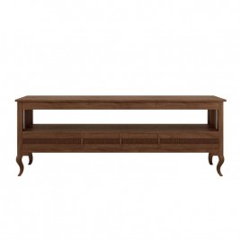 Rack de Sala Madeira 4 Gavetas 2,18m Toronto Capuccino