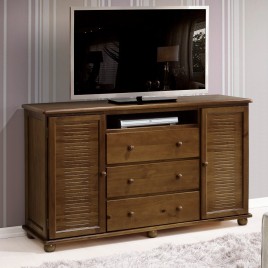 C&ocirc;moda Sapateira Madeira 3 gavetas 2 portas 1,48m Belga