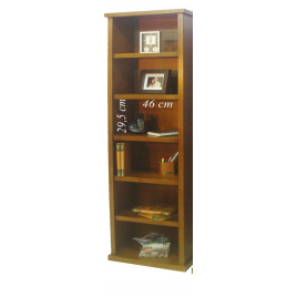 Estante de Livros em Madeira 55 x 205 cm Orion