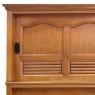 Armário Veneziana Duplex larg. 2,58m 3 portas de correr com espelho alt. 2,35m