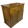 Buffet de Madeira 2 Portas 2 Gavetas Malu 0,90m Imbuia