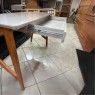 Escrivaninha 1 Gaveta 1,25m Patrícia Off White/Cinamomo