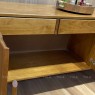 Buffet Madeira 4 Portas Palhinha Natural 2,00m Vancouver Castanho