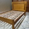 Cama Casal Madeira 1,40m Paris Mel