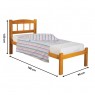 Cama Solteiro 0,90m Cátia