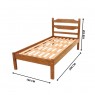 Cama Casal 1,40m Porteira