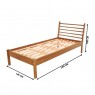 Cama de Casal Madeira Paraíso
