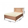 Cama Casal SS2 com 4 gavetas