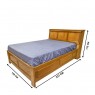 Cama Casal Baú com 4 gavetas