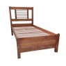 Cama de Solteiro de Madeira 0,90m Valência Mel