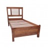 Cama de Solteiro de Madeira 0,90m Valência