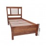 Cama de Solteiro de Madeira 0,90m Valência