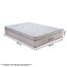 Colchão Casal Espuma Pró-Life Jacquard D33 138X188X25cm Colchobel