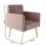 Poltrona Decorativa Dally