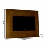 Painel Viola 1,26m para TV
