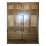 Armário Veneziana Duplex larg. 2,05m 4 portas de abrir alt. 2,53m