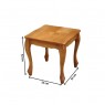 Mesa Lateral Madeira Dina ref. 23 Imbuia