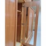 Guarda-Roupa Solteiro Madeira 3 Portas de Abrir 1,50m 6 Gavetas Camiseiro