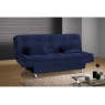 Sofá-Cama Salomé Suede Marrom/Cinza/Bege/Azul