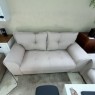 Conjunto de Sofá 3 e 2 Lugares Dourados Linho Bege