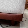 Sofá Living com Chaise 4 Lugares 2,88m Zurique Linho Bege