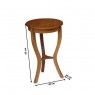 Conjunto de Mesa de Apoio 3 Peças Imbuia
