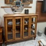 Cristaleira Madeira 4 Portas 1,48m Country Imbuia
