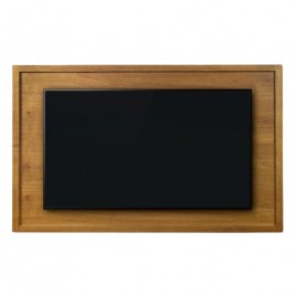 Painel Madeira para TV até 65´ Moldurado Nápoles Mel