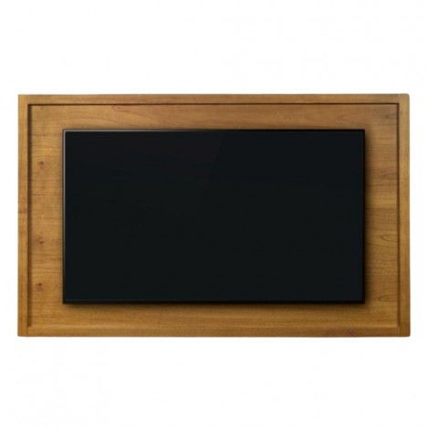 Painel Madeira para TV até 65´ Moldurado Nápoles Mel