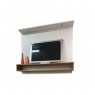 Rack com Painel em Madeira Gaveta e Porta Branca 1,60m Retrô
