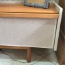 Rack com Painel Led com Prateleira para TV 65´ 3 Gavetas Tela Sling 1,80m Inglaterra Off White/Mel