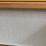 Rack para TV 65´3 Gavetas Tela Sling Tampo Bandeja 1,80m Inglaterra Off White/Mel
