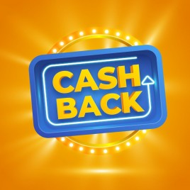 VOCÊ GANHOU CASHBACK DE 10% EM SUA PRÓXIMA COMPRA