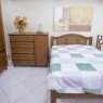Kit Combo Quarto Grécia Imbuia — Cama Casal 1,40m + Cômoda Sapateira 5 Gavetas 1 Porta1,23m com Pés