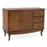 Buffet de Madeira 2 Portas 3 Gavetas1,20m Clean Imbuia