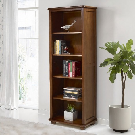 Estante de Livros Alta Lisboa 0,58m Imbuia Claro