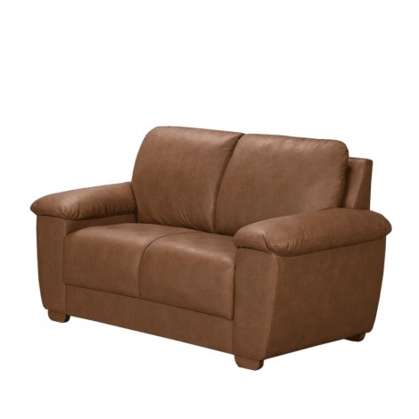 Sofá 2 Lugares Rony 250 D33 Corino Marrom