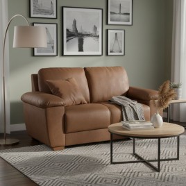 Sofá 2 Lugares Rony 250 D33 Corino Marrom