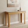 Conjunto de Mesa Aparador Top Madeira Extensível Vidro Off White 1,10m com 2 Cadeiras Sílvia Telinha