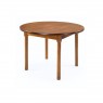 Conjunto de Mesa Redonda 1,10m Madeira Verão com 4 Cadeiras RipadasMel