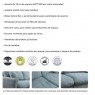 Sofá Cama Retrátil Sem Caixa Molas Ensacadas 2,20m Pillow 18cm Noruega 2 Almofadas Bouclé Verde