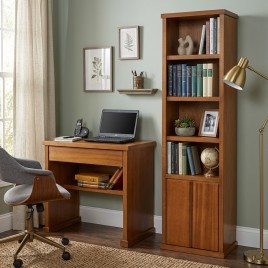 Estante para Livros Madeira Orion com Gavetas 0,55x2,05m