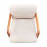 Poltrona Decorativa Kiara Linho Bege