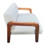 Poltrona Decorativa Kiara Linho Bege