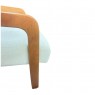 Poltrona Decorativa Kiara Linho Bege