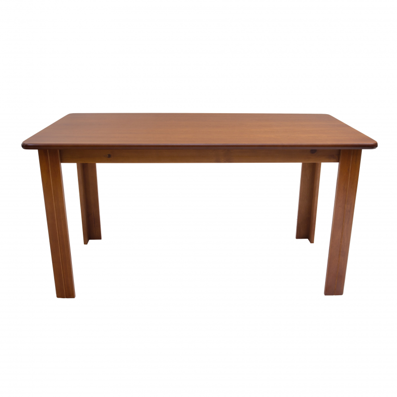 Conjunto de Mesa Madeira NR 1,20m com 4 Cadeiras Nair Imbuia